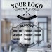 Open Hours with Logo Style 04